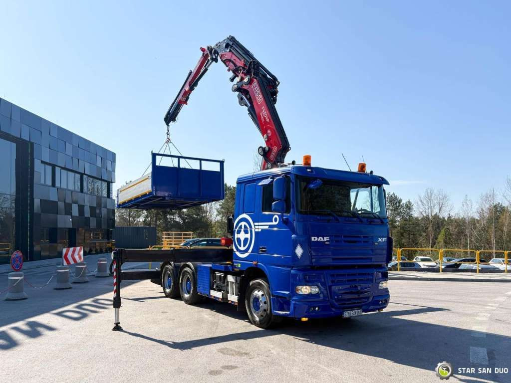 DAF XF 105.510 6x4 FASSI 450 FLY JIB Winch 5th - Xe cẩu tự hành: hình 2 DAF XF 105.510 6x4 FASSI 450 FLY JIB Winch 5th - Xe cẩu tự hành: hình 2