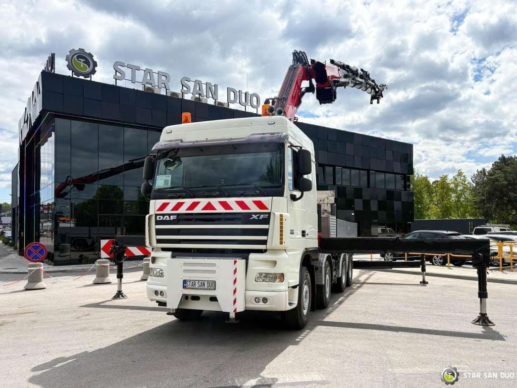 DAF XF 105.510 8x4 FASSI F800 XP Crane Fifth wheel - Xe cẩu tự hành: hình 5 DAF XF 105.510 8x4 FASSI F800 XP Crane Fifth wheel - Xe cẩu tự hành: hình 5
