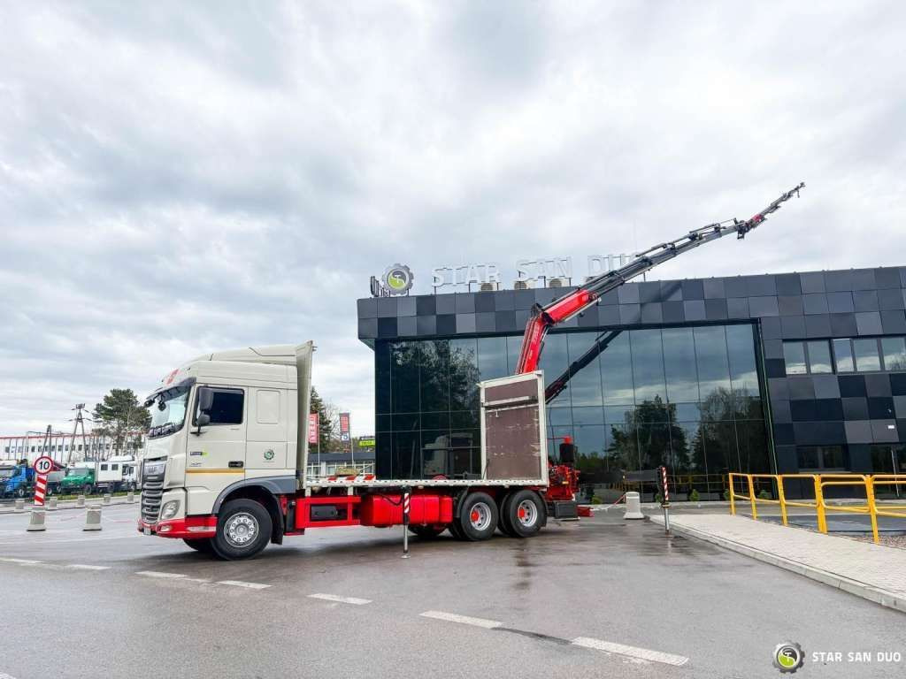 DAF XF 440 6x2 Fassi F365 FLY JIBCranePallet Grippe - Xe cẩu tự hành: hình 3 DAF XF 440 6x2 Fassi F365 FLY JIBCranePallet Grippe - Xe cẩu tự hành: hình 3