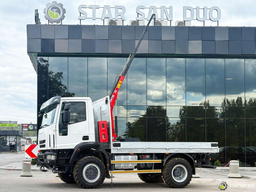 Iveco Eurocargo 4x4 HMF 202 Euro 6 mileage: 76,000 k - Xe cẩu tự hành: hình 1 Iveco Eurocargo 4x4 HMF 202 Euro 6 mileage: 76,000 k - Xe cẩu tự hành: hình 1