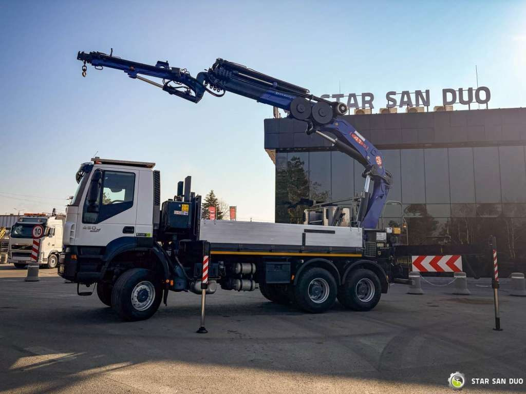 Iveco TRAKKER 450 6x6 PM41S FLY JIB Crane Kipper - Xe cẩu tự hành: hình 5 Iveco TRAKKER 450 6x6 PM41S FLY JIB Crane Kipper - Xe cẩu tự hành: hình 5