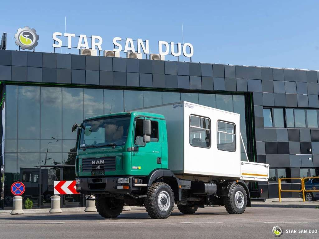 MAN TGM 13.240 4x4 BL Double Cab Camper BUS - Xe tải khung gầm: hình 1 MAN TGM 13.240 4x4 BL Double Cab Camper BUS - Xe tải khung gầm: hình 1