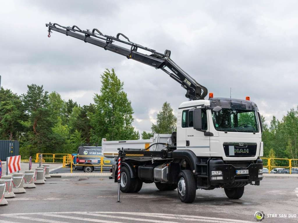 MAN TGS 18.360 4x4 HIAB 144 E-4 Crane Kipper - Xe ben: hình 4 MAN TGS 18.360 4x4 HIAB 144 E-4 Crane Kipper - Xe ben: hình 4