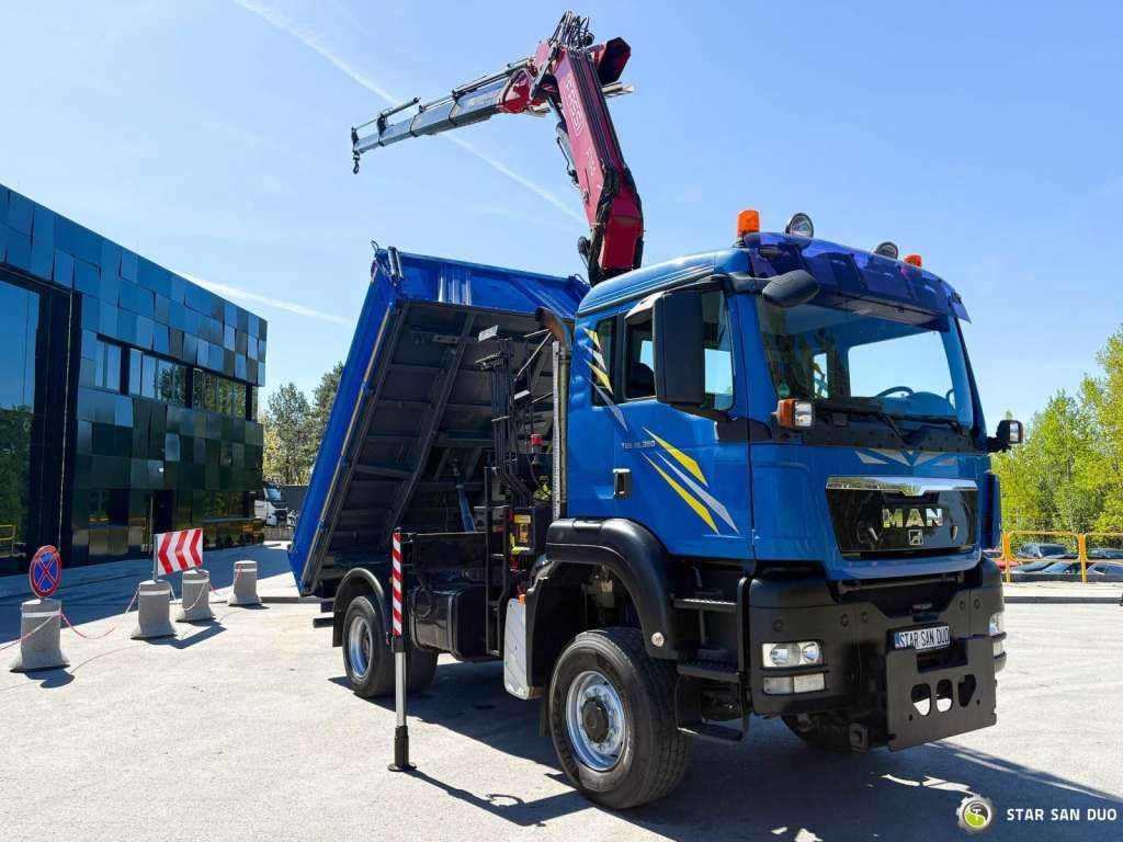 MAN TGS 18.360 Fassi F155A 24 HDS Crane Kipper - Xe cẩu tự hành: hình 5 MAN TGS 18.360 Fassi F155A 24 HDS Crane Kipper - Xe cẩu tự hành: hình 5