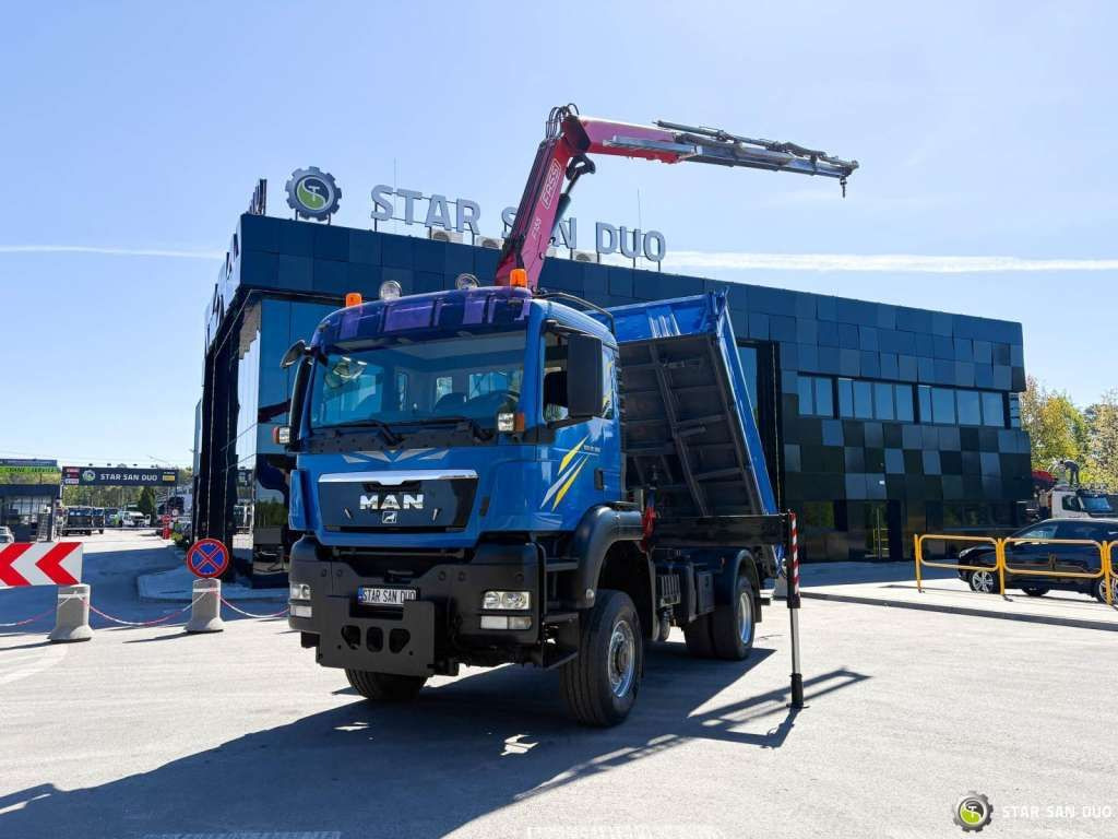MAN TGS 18.360 Fassi F155A 24 HDS Crane Kipper - Xe ben: hình 3 MAN TGS 18.360 Fassi F155A 24 HDS Crane Kipper - Xe ben: hình 3