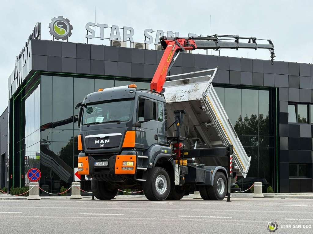 MAN TGS 18.480 PALFINGER PK 16502 HDS Crane,Kipper - Xe cẩu tự hành: hình 1 MAN TGS 18.480 PALFINGER PK 16502 HDS Crane,Kipper - Xe cẩu tự hành: hình 1