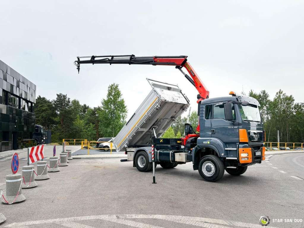 MAN  TGS 18.480  PALFINGER PK 16502 HDS Crane,Kipper MAN  TGS 18.480  PALFINGER PK 16502 HDS Crane,Kipper - Xe ben: hình 2 MAN  TGS 18.480  PALFINGER PK 16502 HDS Crane,Kipper MAN  TGS 18.480  PALFINGER PK 16502 HDS Crane,Kipper - Xe ben: hình 2