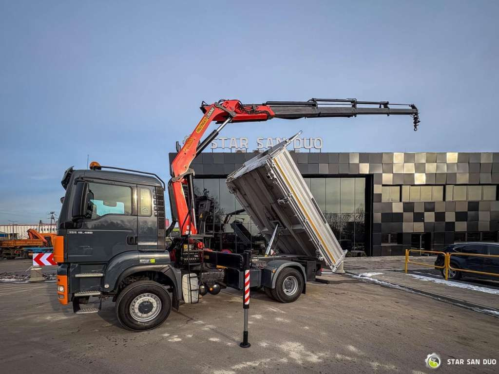 MAN TGS 18.480 PALFINGER PK 16502 HDS Crane,Kipper MAN TGS 18.480 PALFINGER PK 16502 HDS Crane,Kipper - Xe cẩu tự hành, Xe ben: hình 2 MAN TGS 18.480 PALFINGER PK 16502 HDS Crane,Kipper MAN TGS 18.480 PALFINGER PK 16502 HDS Crane,Kipper - Xe cẩu tự hành, Xe ben: hình 2