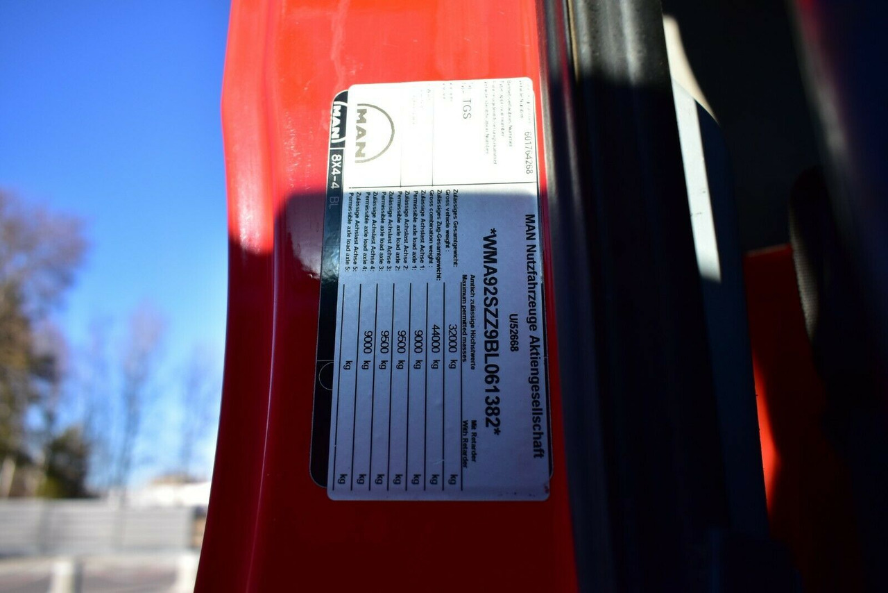 Xe cẩu tự hành, Xe tải thùng lửng/ Phẳng MAN TGS 35.400 8x4 Palfinger PK 34002 Winch KRAN MAN TGS 35.400 8x4 Palfinger PK 34002 Winch KRAN: hình 18