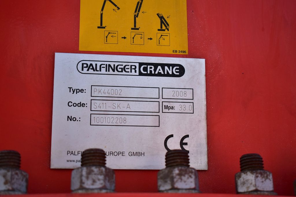 Cho thuê MAN TGS 35.400 PALFINGER PK 44002 WINCH TRIDEM KRAN  MAN TGS 35.400 PALFINGER PK 44002 WINCH TRIDEM KRAN: hình 19