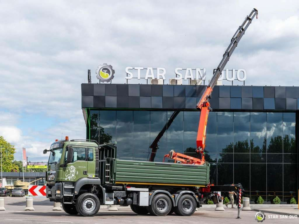 MAN TGS 35.480 PALFINGER PK 20002 HDS Grapple Tippe - Xe ben: hình 3 MAN TGS 35.480 PALFINGER PK 20002 HDS Grapple Tippe - Xe ben: hình 3