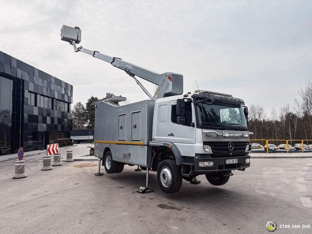 Mercedes-Benz 1529 4x4 Atego Lift Palfinger Wumag WT 230 - Nền bục trên không gắn trên xe tải: hình 5 Mercedes-Benz 1529 4x4 Atego Lift Palfinger Wumag WT 230 - Nền bục trên không gắn trên xe tải: hình 5