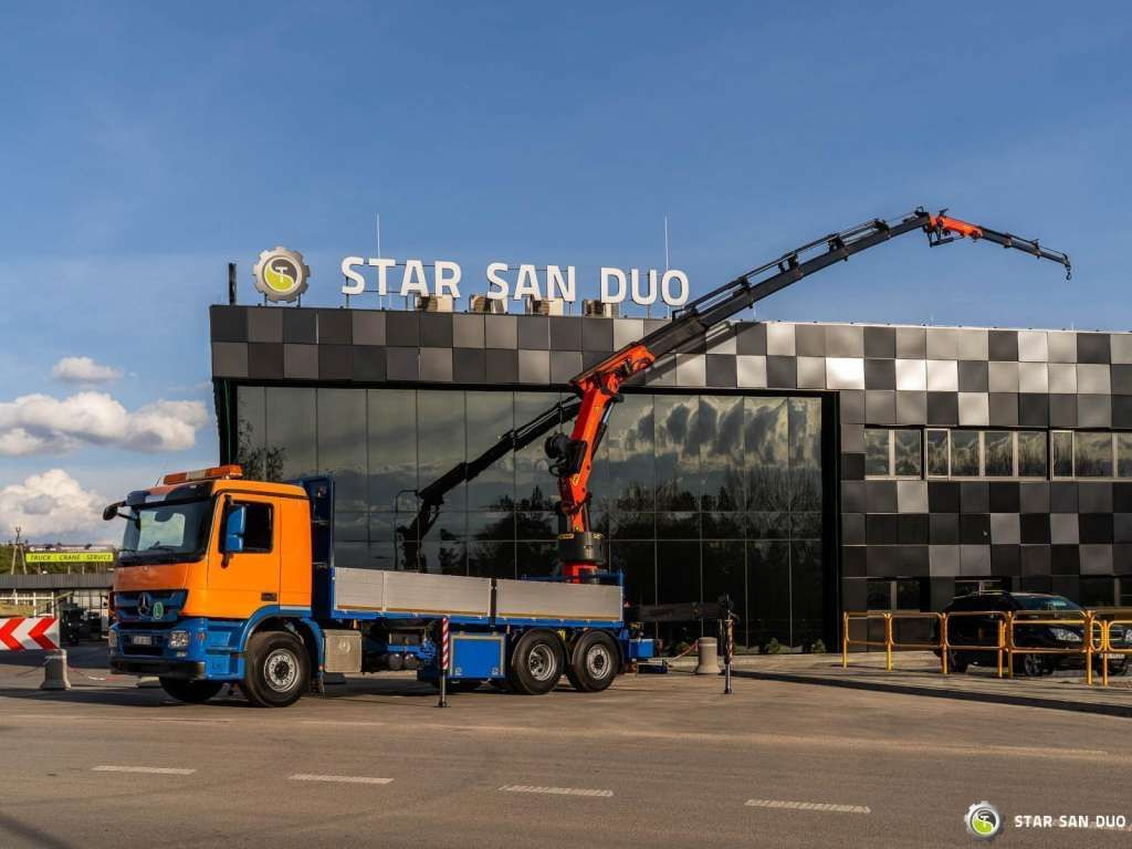 Mercedes-Benz ACTROS 2541 6x2 Palfinger PK 34002 Crane Winch - Xe cẩu tự hành: hình 3 Mercedes-Benz ACTROS 2541 6x2 Palfinger PK 34002 Crane Winch - Xe cẩu tự hành: hình 3