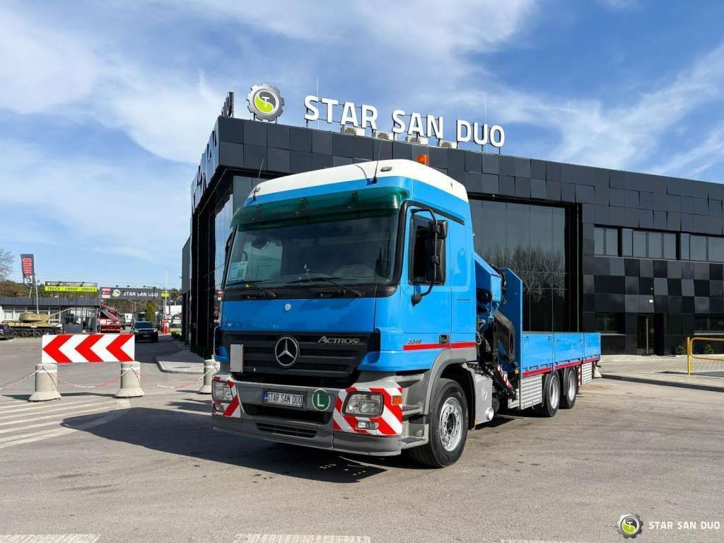 Mercedes-Benz ACTROS 2646L 6x4 PALFINGER 36002 Euro 5 Winch - Xe cẩu tự hành: hình 5 Mercedes-Benz ACTROS 2646L 6x4 PALFINGER 36002 Euro 5 Winch - Xe cẩu tự hành: hình 5