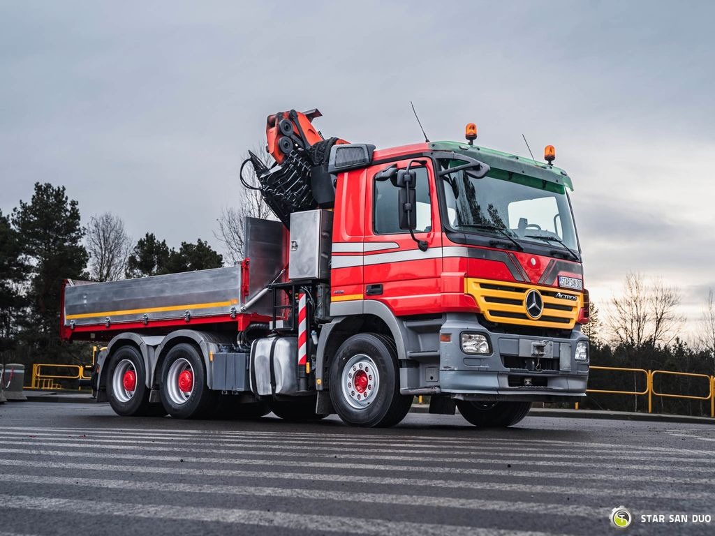 Mercedes-Benz ACTROS 2648 6x4 PALFINGER PK 29002 EURO 5 JIB - Xe cẩu tự hành, Xe tải thùng lửng/ Phẳng: hình 4 Mercedes-Benz ACTROS 2648 6x4 PALFINGER PK 29002 EURO 5 JIB - Xe cẩu tự hành, Xe tải thùng lửng/ Phẳng: hình 4
