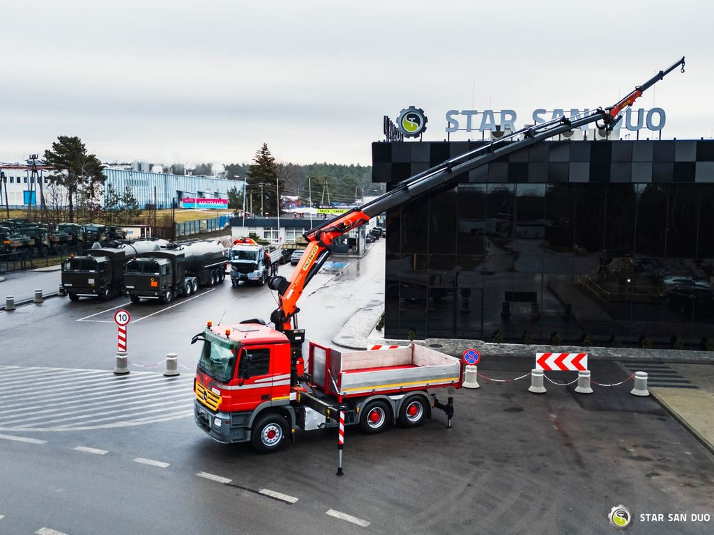 Mercedes-Benz ACTROS 2648 6x4 PALFINGER PK 29002 EURO 5 JIB - Xe cẩu tự hành, Xe tải thùng lửng/ Phẳng: hình 5 Mercedes-Benz ACTROS 2648 6x4 PALFINGER PK 29002 EURO 5 JIB - Xe cẩu tự hành, Xe tải thùng lửng/ Phẳng: hình 5
