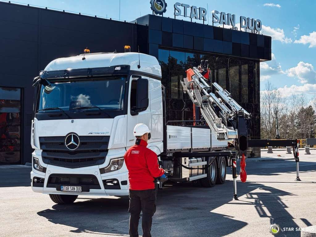Mercedes-Benz ACTROS 3351 NEW 6x4 Fassi F485 Crane - Xe cẩu tự hành: hình 4 Mercedes-Benz ACTROS 3351 NEW 6x4 Fassi F485 Crane - Xe cẩu tự hành: hình 4