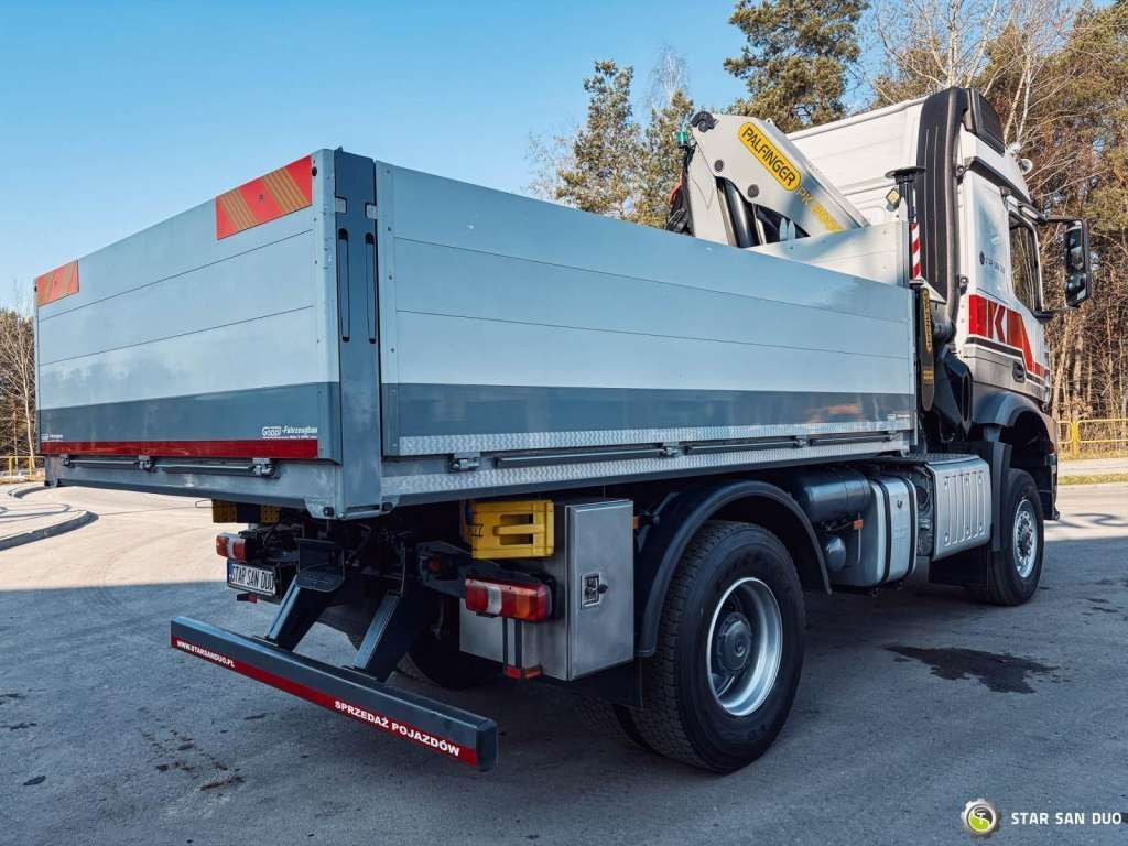 Xe cẩu tự hành Mercedes-Benz  AROCS 1851 4x4 PALFINGER PK 20002 Crane Kran: hình 7
