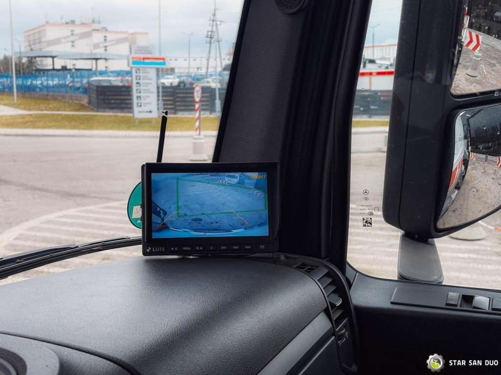 Xe cẩu tự hành Mercedes-Benz  AROCS 1851 4x4 PALFINGER PK 20002 Crane Kran: hình 17
