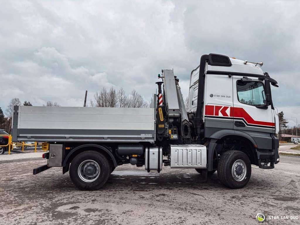 Xe cẩu tự hành Mercedes-Benz  AROCS 1851 4x4 PALFINGER PK 20002 Crane Kran: hình 11