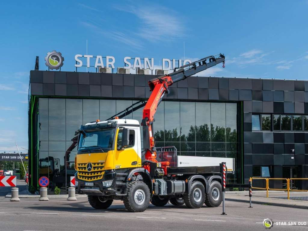 Mercedes-Benz AROCS 3345 6x6 PALFINGER PK 33002 Euro 6 Crane - Xe cẩu tự hành: hình 4 Mercedes-Benz AROCS 3345 6x6 PALFINGER PK 33002 Euro 6 Crane - Xe cẩu tự hành: hình 4