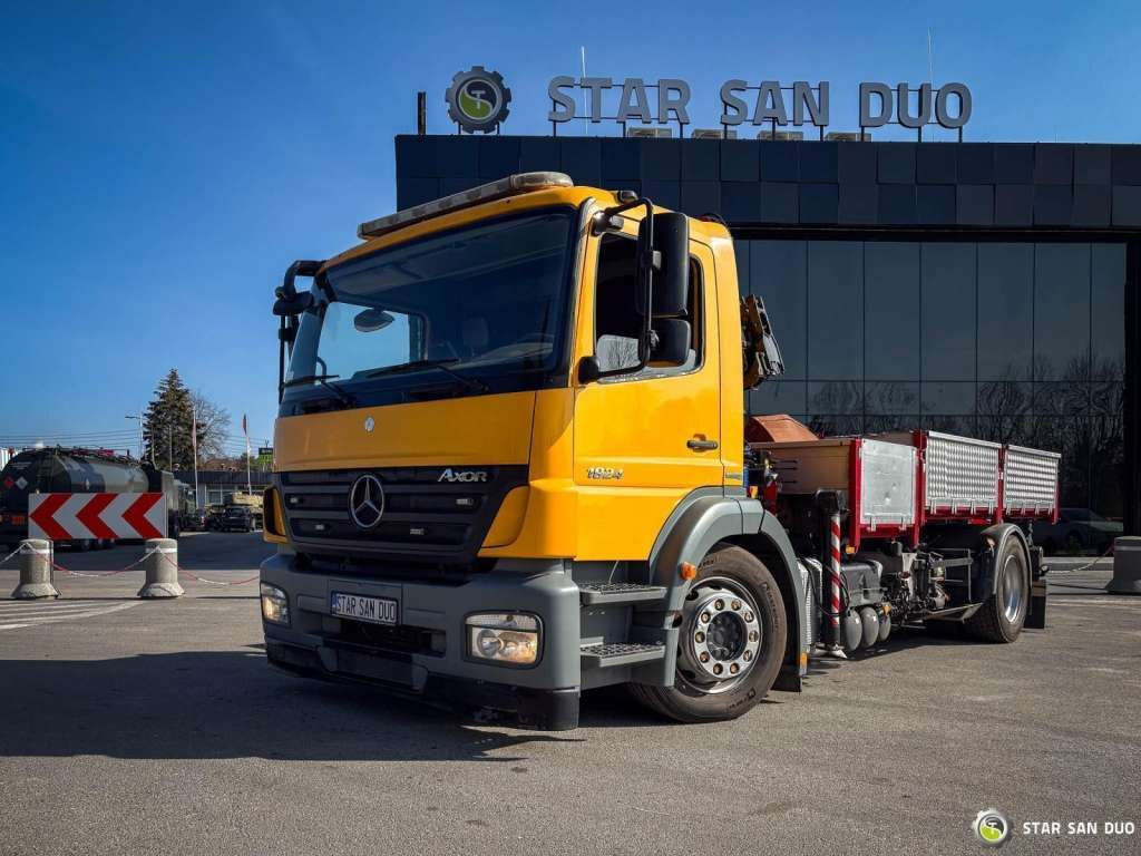 Mercedes-Benz AXOR 1824 4x2 HMF 975 HDS Crane Rotator Kipper Mercedes-Benz AXOR 1824 4x2 HMF 975 HDS Crane Rotator Kipper - Xe ben: hình 3 Mercedes-Benz AXOR 1824 4x2 HMF 975 HDS Crane Rotator Kipper Mercedes-Benz AXOR 1824 4x2 HMF 975 HDS Crane Rotator Kipper - Xe ben: hình 3