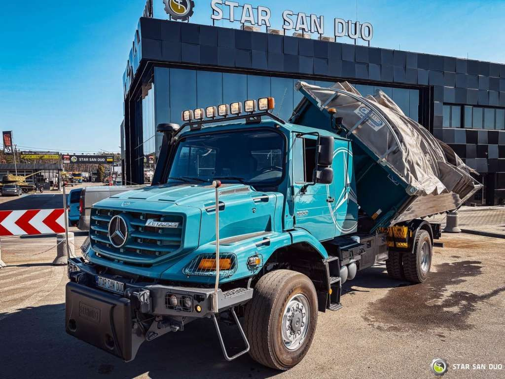Mercedes-Benz Zetros 1833 4x4 Kipper Camper Chassis - Xe ben: hình 4 Mercedes-Benz Zetros 1833 4x4 Kipper Camper Chassis - Xe ben: hình 4