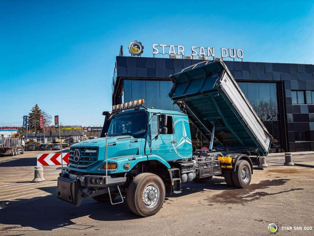 Mercedes-Benz Zetros 1833 4x4 Kipper Camper Chassis - Xe ben: hình 1 Mercedes-Benz Zetros 1833 4x4 Kipper Camper Chassis - Xe ben: hình 1