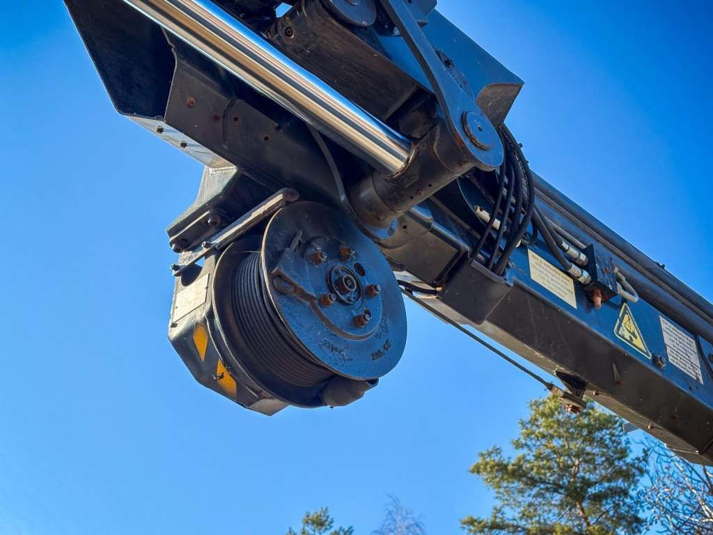Xe cẩu tự hành, Xe tải thùng lửng/ Phẳng mới Renault  KERAX 270 4x4 PALFINGER PK 16502 CRANE WINCH: hình 21