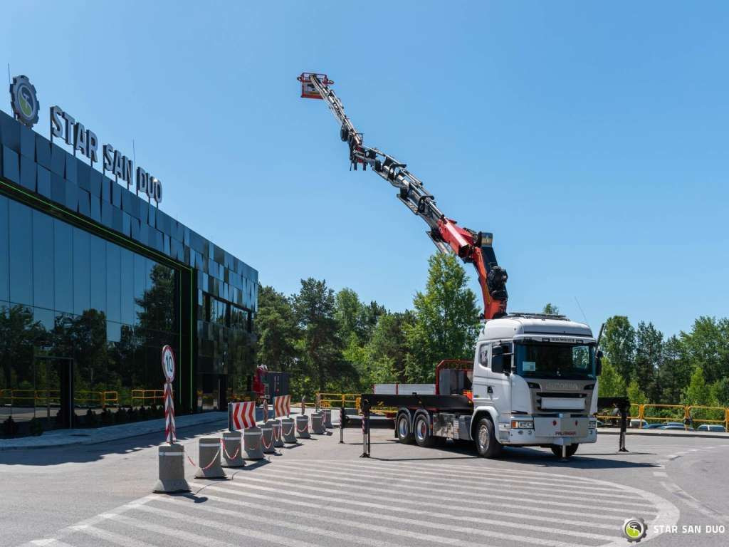 Scania G490 6x2 Palfinger PK 53002 SH Fly Jib Basket - Xe cẩu tự hành: hình 1 Scania G490 6x2 Palfinger PK 53002 SH Fly Jib Basket - Xe cẩu tự hành: hình 1