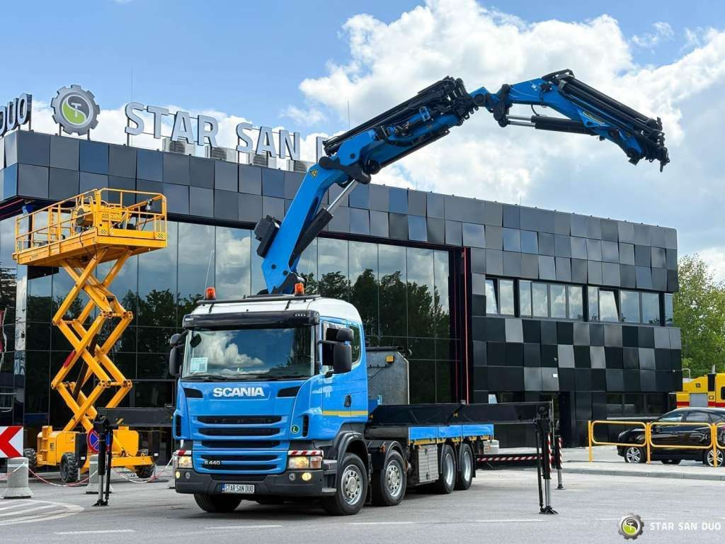 Scania R440 8x4 Palfinger PK50002 FLY JIB Crane Winch - Xe cẩu tự hành: hình 4 Scania R440 8x4 Palfinger PK50002 FLY JIB Crane Winch - Xe cẩu tự hành: hình 4