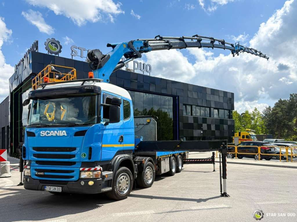 Scania R440 8x4 Palfinger PK50002 FLY JIB Crane Winch - Xe cẩu tự hành: hình 3 Scania R440 8x4 Palfinger PK50002 FLY JIB Crane Winch - Xe cẩu tự hành: hình 3