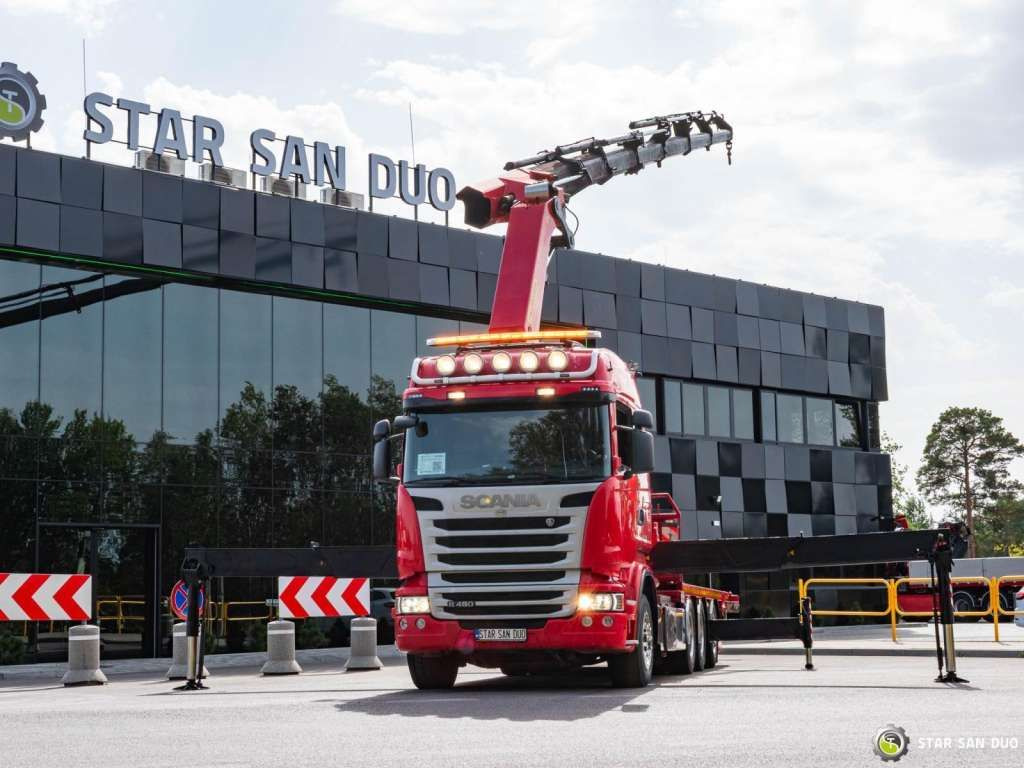 Scania R450 8x4 Palfinger PK 65002 SH HDS Crane - Xe cẩu tự hành: hình 2 Scania R450 8x4 Palfinger PK 65002 SH HDS Crane - Xe cẩu tự hành: hình 2