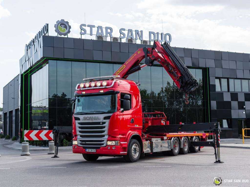 Scania R450 8x4 Palfinger PK 65002 SH HDS Crane - Xe cẩu tự hành: hình 5 Scania R450 8x4 Palfinger PK 65002 SH HDS Crane - Xe cẩu tự hành: hình 5