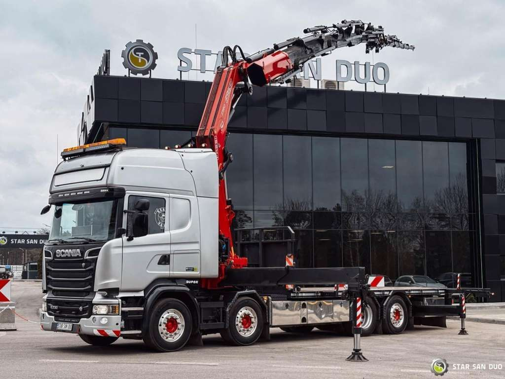 Scania R730 8x2 Fassi F990 Fly Jib 30m Crane Euro 6 - Xe cẩu tự hành: hình 1 Scania R730 8x2 Fassi F990 Fly Jib 30m Crane Euro 6 - Xe cẩu tự hành: hình 1