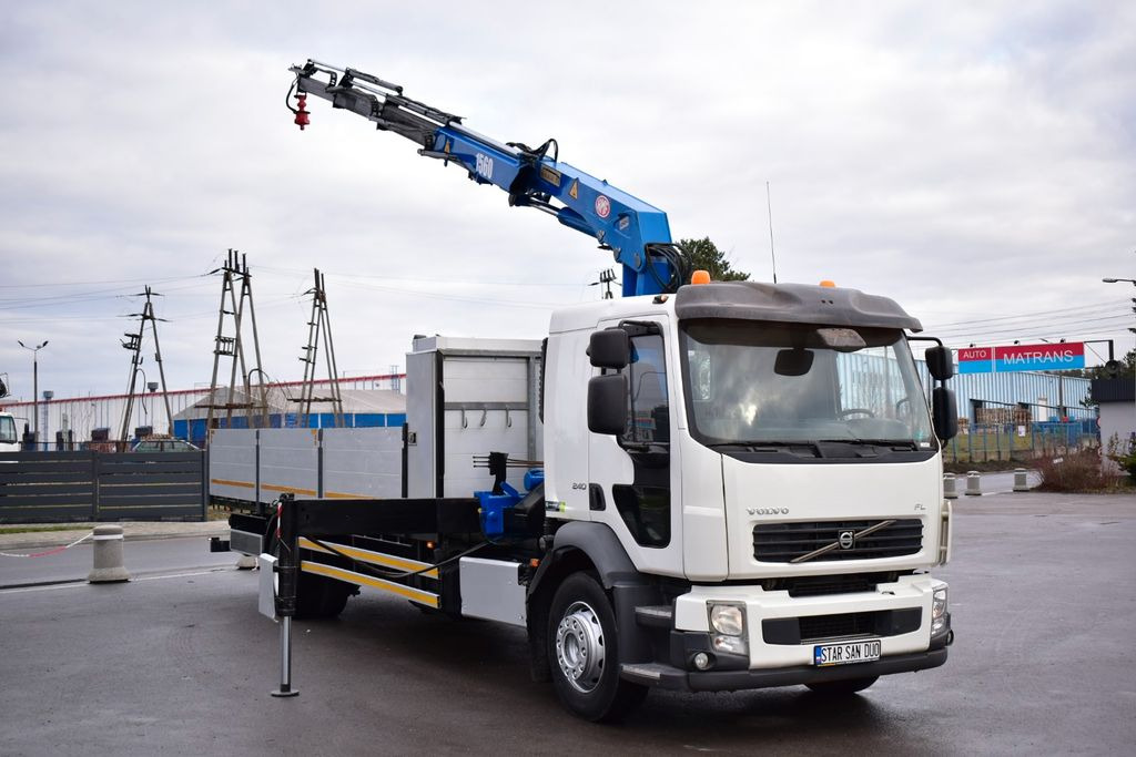 Volvo FE 280 4x2 HMF 1560 K3 kran Rotator CRAN - Xe cẩu tự hành, Xe tải thùng lửng/ Phẳng: hình 1 Volvo FE 280 4x2 HMF 1560 K3 kran Rotator CRAN - Xe cẩu tự hành, Xe tải thùng lửng/ Phẳng: hình 1