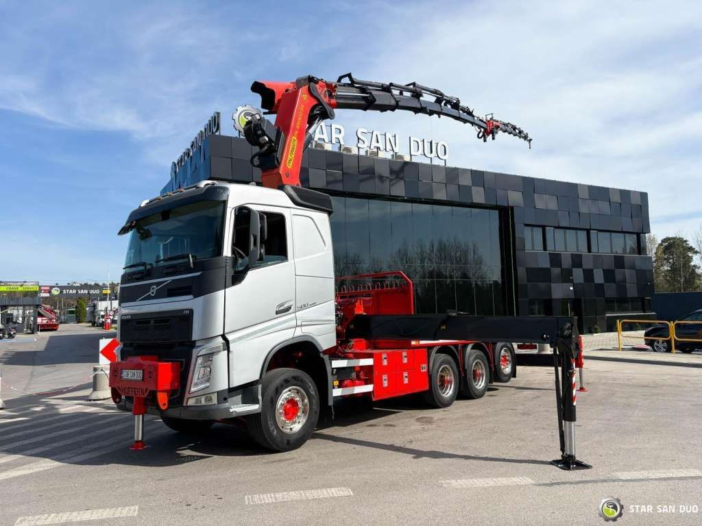 Volvo FH 500 8x4*4 PK65002 Fly JIB Crane 7456 h Winch - Xe cẩu tự hành: hình 4 Volvo FH 500 8x4*4 PK65002 Fly JIB Crane 7456 h Winch - Xe cẩu tự hành: hình 4