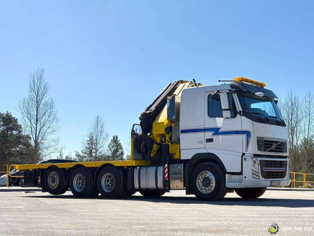 Volvo FH 520 8x4 HMF ODIN K6 EURO 5 FLY JIB Crane - Xe cẩu tự hành: hình 5 Volvo FH 520 8x4 HMF ODIN K6 EURO 5 FLY JIB Crane - Xe cẩu tự hành: hình 5