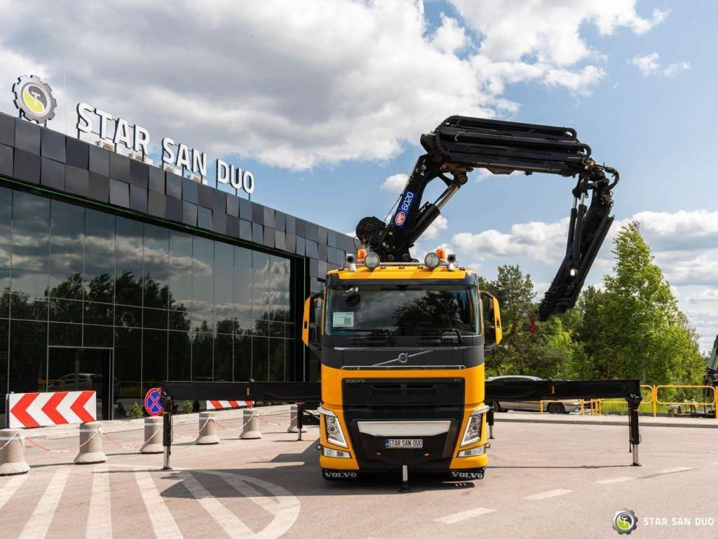 Volvo FH 540 8x4 HMF 6020 Fly Jib Winch - Xe cẩu tự hành: hình 3 Volvo FH 540 8x4 HMF 6020 Fly Jib Winch - Xe cẩu tự hành: hình 3