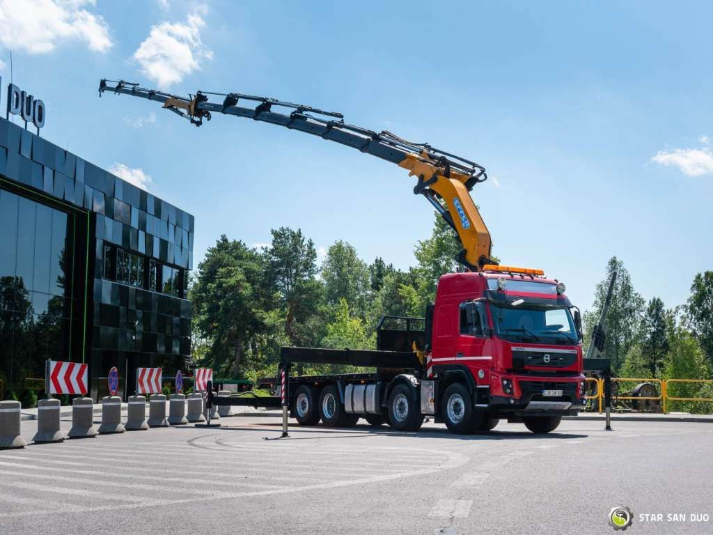 Volvo FMX 500 8x2 Effer 585 Fly Jib Winch Crane Kran - Xe cẩu tự hành: hình 4 Volvo FMX 500 8x2 Effer 585 Fly Jib Winch Crane Kran - Xe cẩu tự hành: hình 4