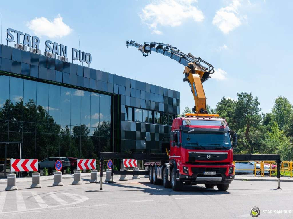 Volvo FMX 500 8x2 Effer 585 Fly Jib Winch Crane Kran - Xe cẩu tự hành: hình 5 Volvo FMX 500 8x2 Effer 585 Fly Jib Winch Crane Kran - Xe cẩu tự hành: hình 5