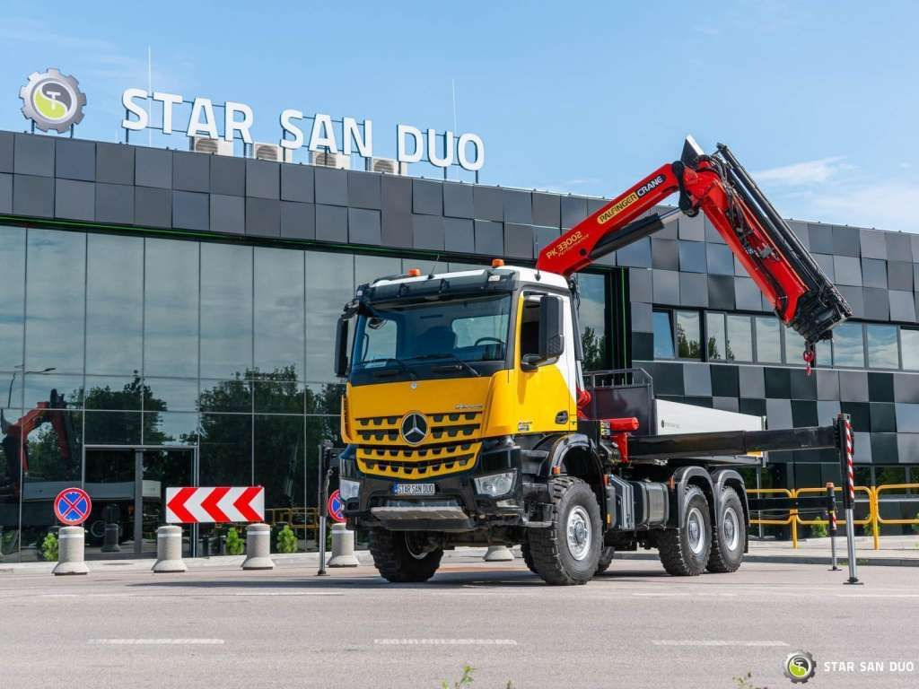 Mercedes-Benz AROCS 3345 6x6 PALFINGER PK 33002 Euro 6 Crane - Xe đầu kéo: hình 5 Mercedes-Benz AROCS 3345 6x6 PALFINGER PK 33002 Euro 6 Crane - Xe đầu kéo: hình 5