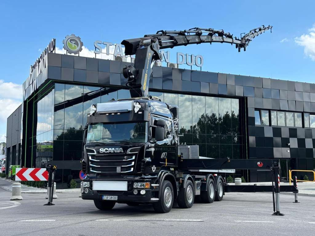 Scania R560 8x2 PALFINGER PK 92002 SH Fly Jib Winch 5t - Xe đầu kéo: hình 4 Scania R560 8x2 PALFINGER PK 92002 SH Fly Jib Winch 5t - Xe đầu kéo: hình 4