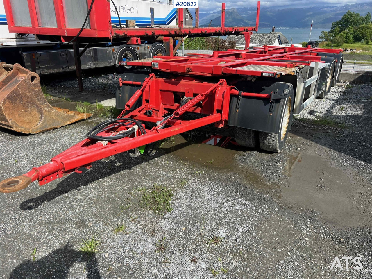 Ackermann Container 3 akslet - Xe chở container/ Rơ moóc hoán đổi thân: hình 1 Ackermann Container 3 akslet - Xe chở container/ Rơ moóc hoán đổi thân: hình 1