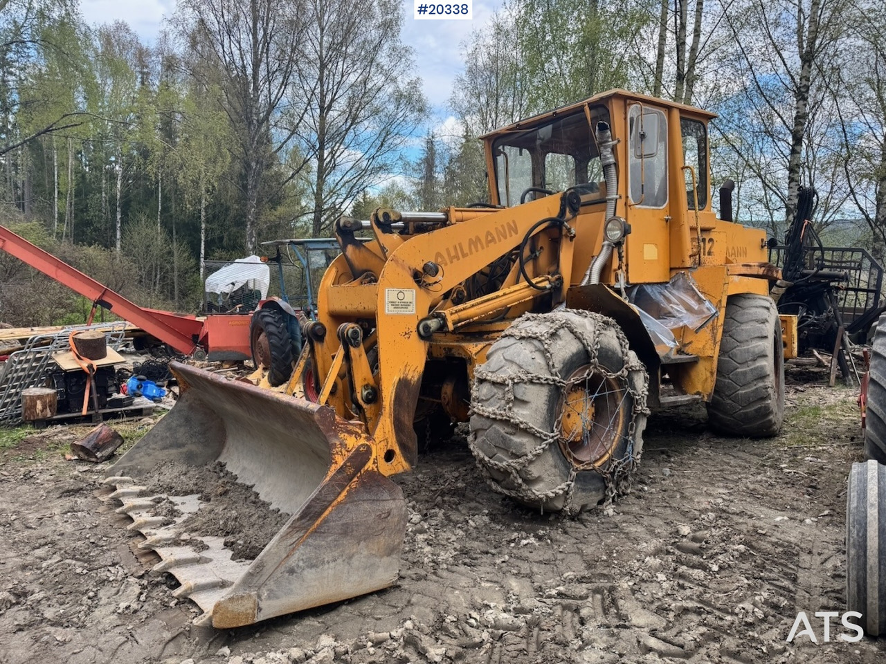 Ahlmann AS12 - Máy xúc lật bánh lốp: hình 1 Ahlmann AS12 - Máy xúc lật bánh lốp: hình 1