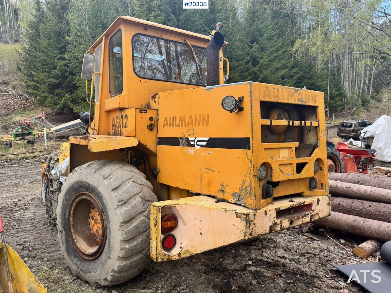 Ahlmann AS12 - Máy xúc lật bánh lốp: hình 4 Ahlmann AS12 - Máy xúc lật bánh lốp: hình 4