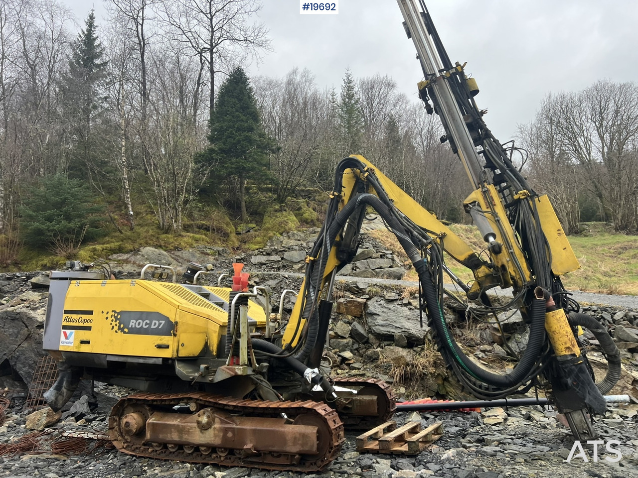 Giàn khoan Atlas Copco D7-01: hình 22