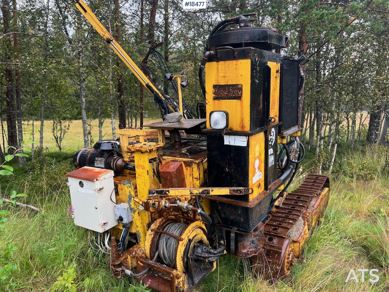 Atlas ROC 712 H-01 borerigg Rep.Objekt uten kompressor - Giàn khoan: hình 3 Atlas ROC 712 H-01 borerigg Rep.Objekt uten kompressor - Giàn khoan: hình 3