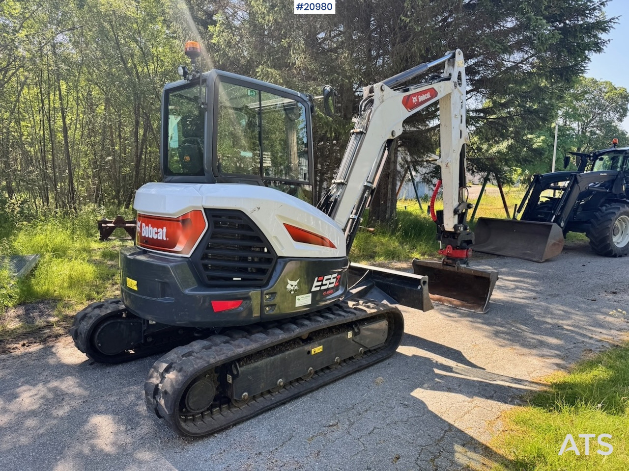 Bobcat E55Z Minigraver m/ Rototilt og 2 skuffer. 230 timer! - Máy xúc mini: hình 3 Bobcat E55Z Minigraver m/ Rototilt og 2 skuffer. 230 timer! - Máy xúc mini: hình 3