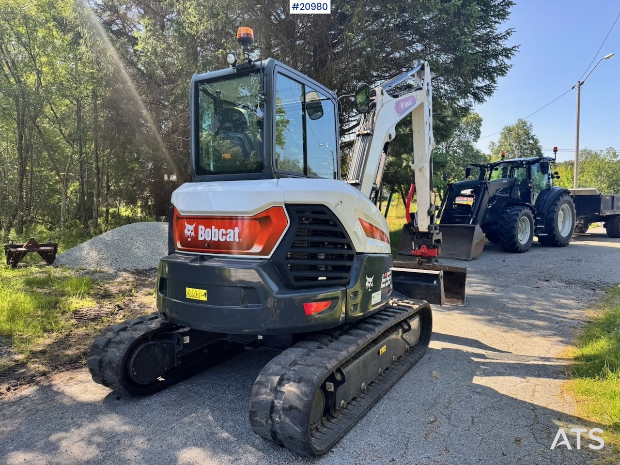 Bobcat E55Z Minigraver m/ Rototilt og 2 skuffer. 230 timer! - Máy xúc mini: hình 2 Bobcat E55Z Minigraver m/ Rototilt og 2 skuffer. 230 timer! - Máy xúc mini: hình 2